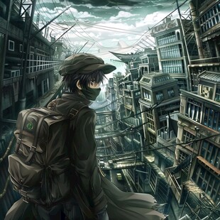 香香漫画冒险恋爱作品《迷雾之森》封面